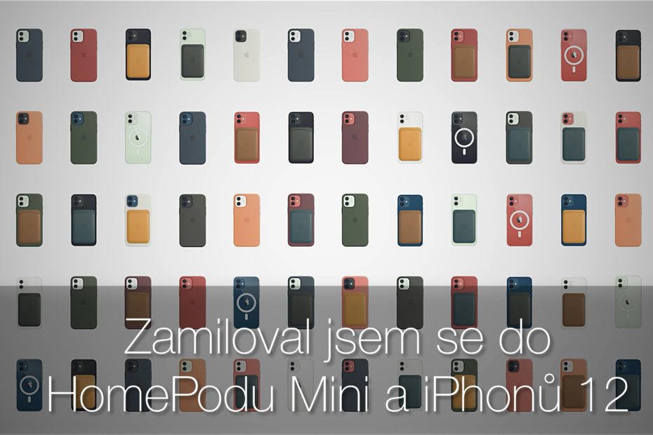 iPhone 12 a Homepod Mini