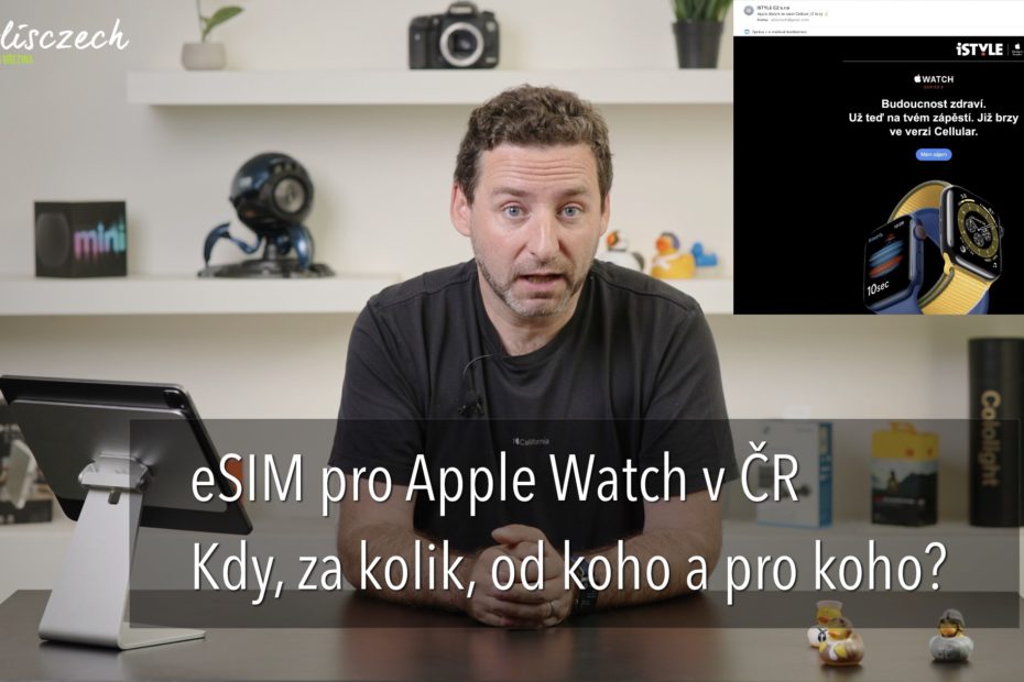 eSIM pro Apple Watch v ČR