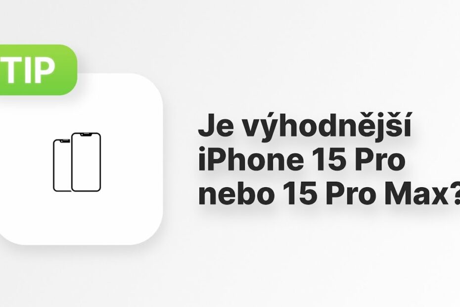 Výběr iPhonu