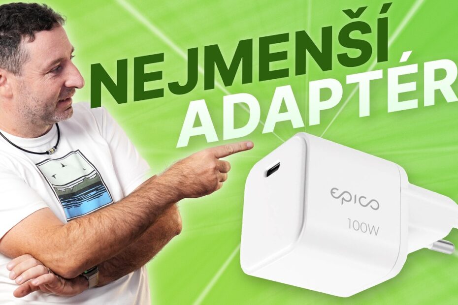 Nejmenší 100W GaN adaptér Epico